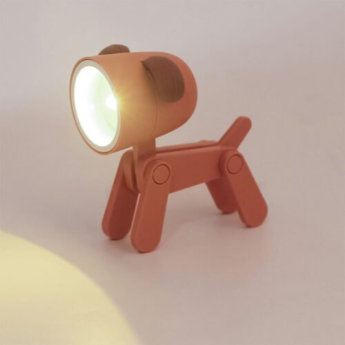 Mini Lampă in Forma de Câine